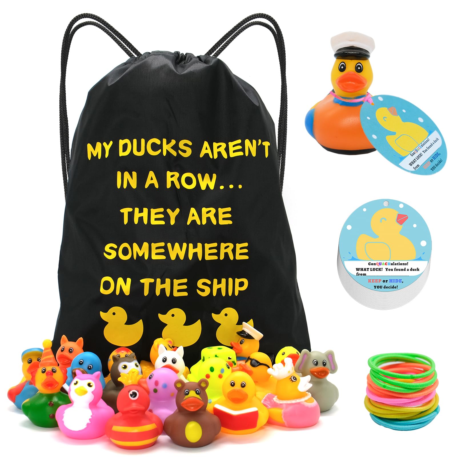Cruise Duck Treasure Hunt 61-Piece Set